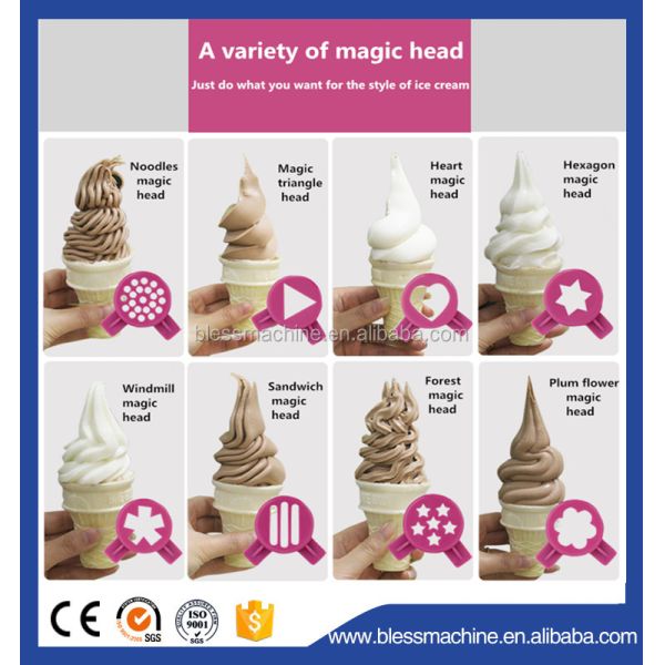 R22/R404A Refrigerant Industrial Commercial Ice-Cream Machine