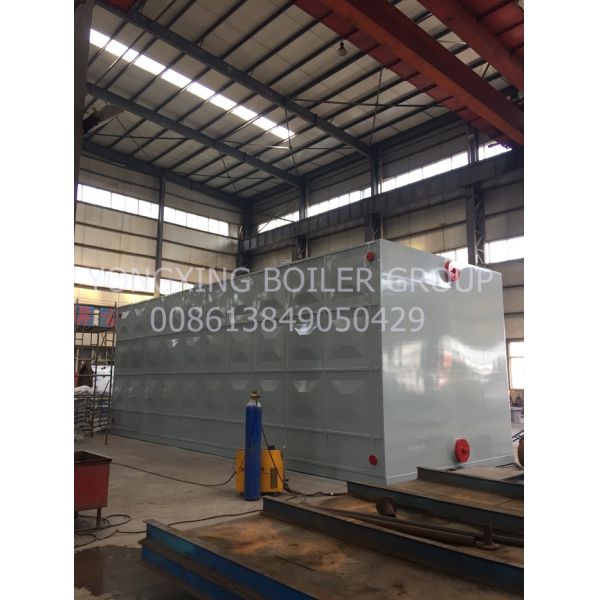 Environment Friendly Three Pass Fire Tube Boiler Gas Oil Hot Water Boiler 0.7MW-14MW