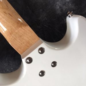 maple Scalloped Fingerboard Vintage white Yngwie Malmsteen Guitar Big Head ST