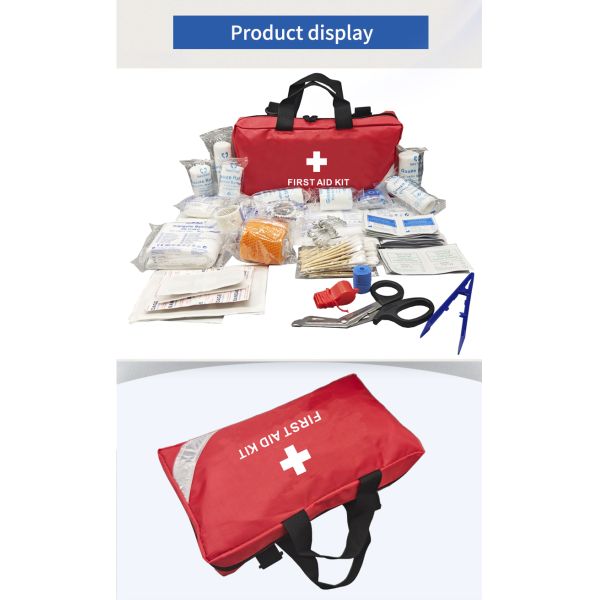 Bestreat OEM Trousse De Premier Soin Service Entretien Convenient Medical Emergency Kit First Aid Kit With Whole Medical Tools