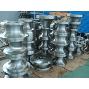 Heat Treatment D2 Roll Forming Roller Steel Mill Parts