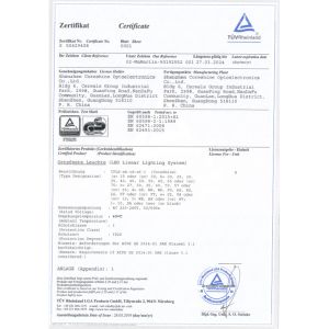 Shenzhen Coreshine Optoelectronics Co.,Ltd Certifications