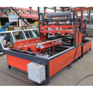 Pneumatic Semi Automatic Pallet Nailing Machine With Palletizer