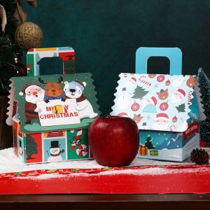 Apple Gift Packaging Boxes Christmas Eve Gift Box 4C Offset Printing