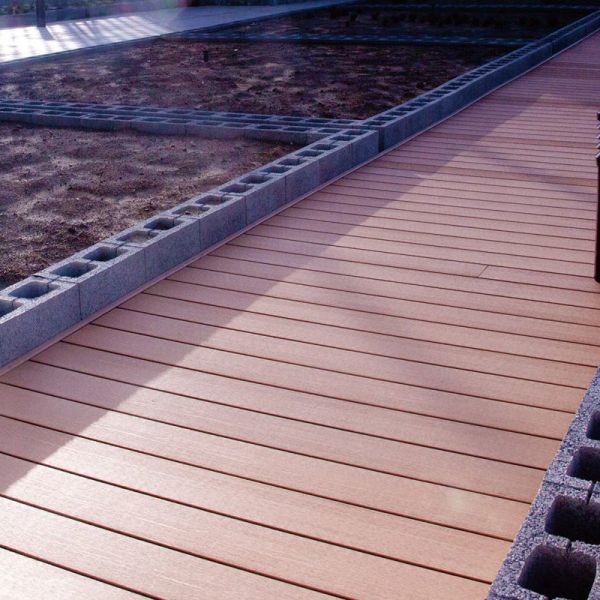 Buy Commercial WPC Floor Decking Lightweight WPC Decking Board Suppliers at wholesale prices