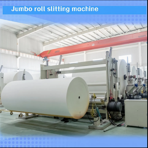 1800mm Finished Jumbo Roll Slitting Machine Rewinding With Good Efficient
