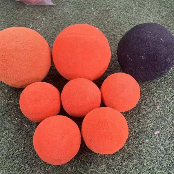 Premium Quality 17mm Sponge Rubber Ball For Tube Pipe Cleaning