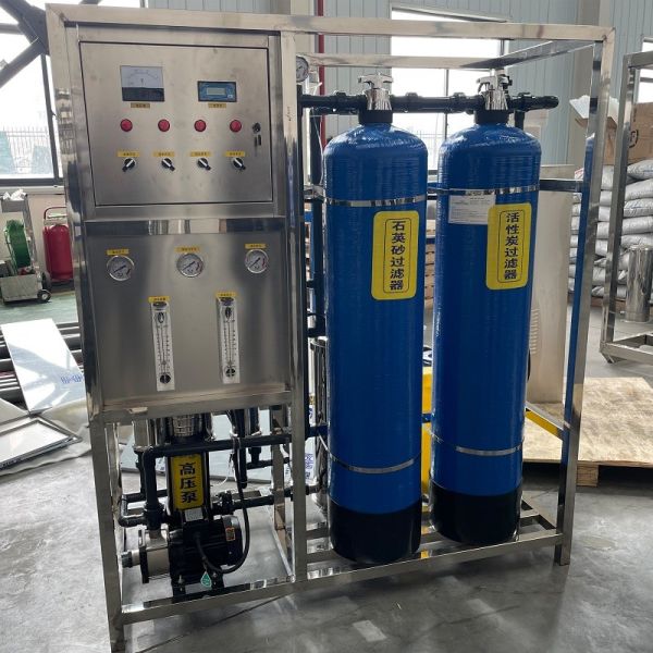 1000LPH Brackish Well Water RO System for Salt Water Desalination and Purificati
