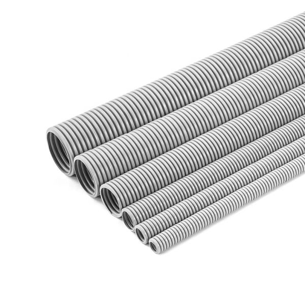 Flexible PVC Non-metallic Electrical Wire Conduit Pipe 1/2" to 1" OEM Thread Connection