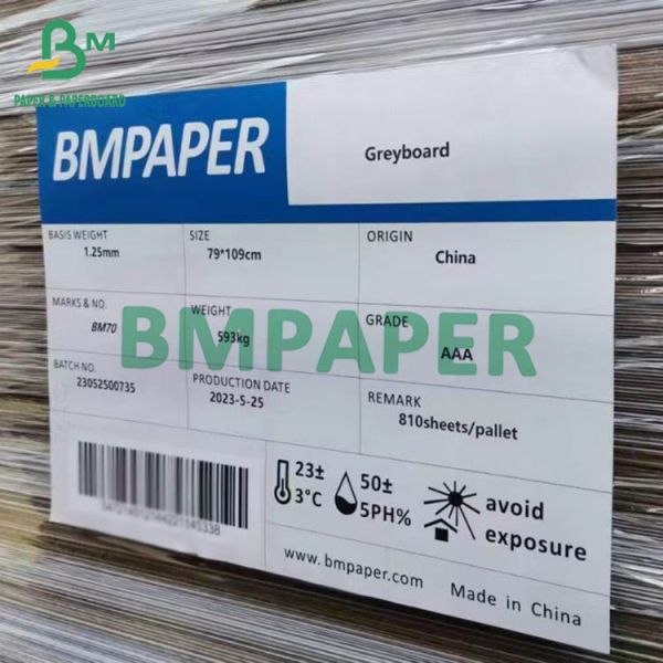 Recyclable Grey Chipboard AAA Grade Sheet Packing Pallet Height 1.1m Recyclable Grey Chipboard AAA Grade Sheet Packing Pallet Height 1.1m