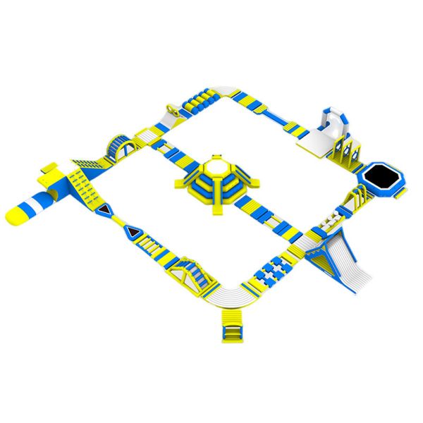 Buy High Quality Inflatable Toys Water Ball Blow Up Pool Aqua Park Manufacturer water park With Slide at wholesale prices