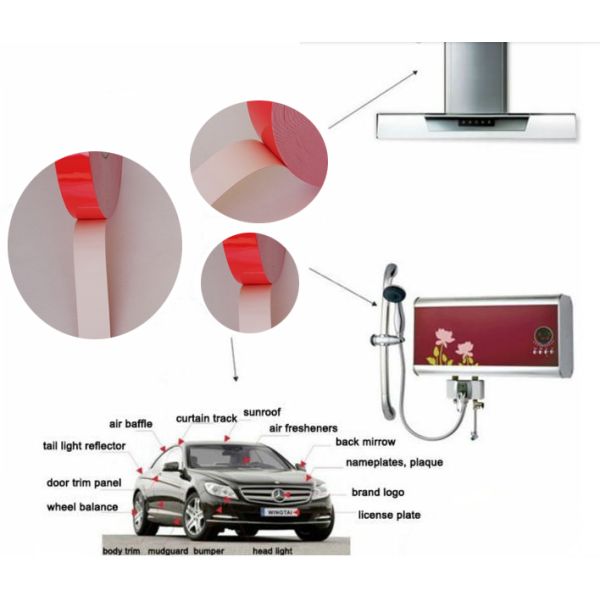PE Foam Tape Double Sided Acrylic Adhesive for Automotive Construction