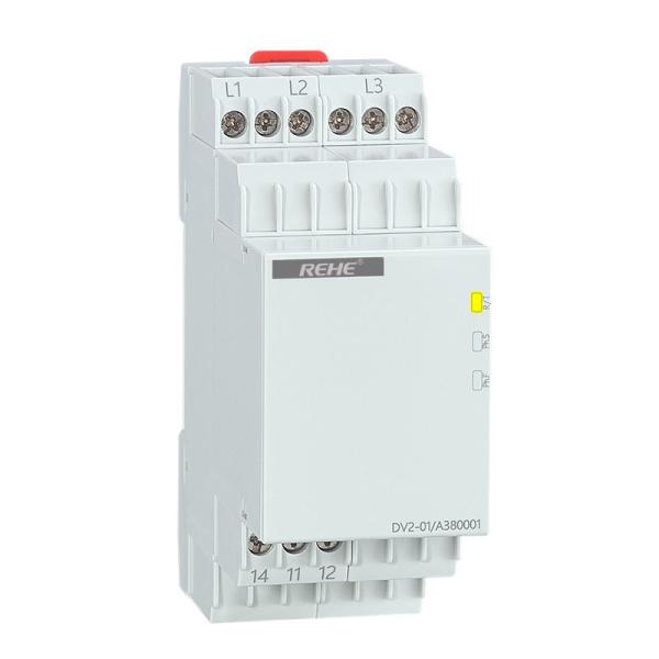 Buy DV2-01 Undervoltage and Overvoltage Voltage Monitor Relay Programmable Complete Monitoring Three phase Mains at wholesale prices