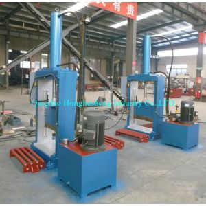 Hydraulic Synthetic Rubber Bale Cutting Machine 5.5kw 680mm Stroke