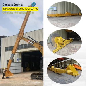 LG700 Performance Clamshell Telescopic Arm Excavator