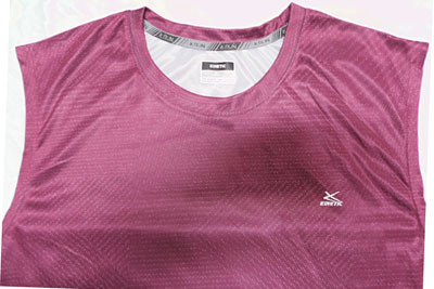 Embroidery Elastic Quick Dry Mens Sleeveless Tank Top Mens Running Tank Pink