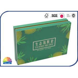 Spot UV Matte Lamination Flocking EVA Rigid Shoulder Box