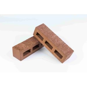 China Sand Texture Extruded Hollow Brick For Outside And Inside Wall Decoration on sale