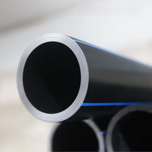 Corrosion Resistant HDPE Water Supply Pipes Custom Length Cutting/Moulding