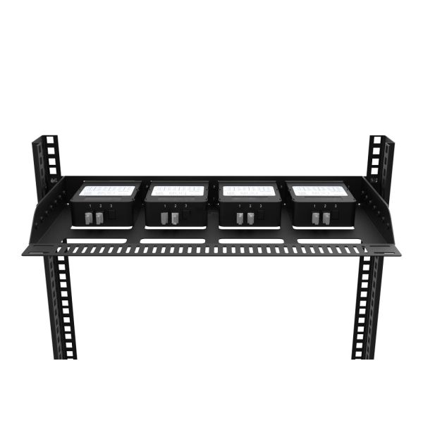 Rongbang RBTX-MP4PP01 1U 19" 4 Slots HD Frame Modular Fixed Frame 96 LC Interface for Data Center Enterprise Network