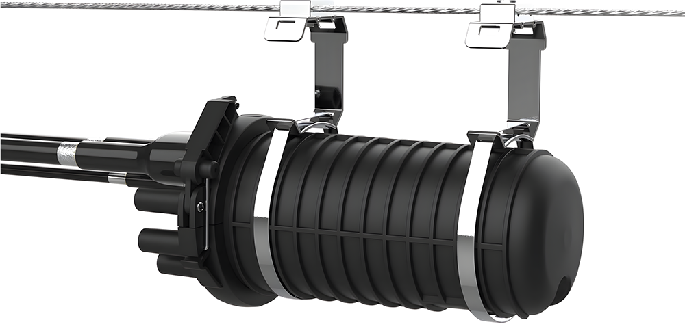 Black Underground Splice Enclosure Flame Retardant For Data Center