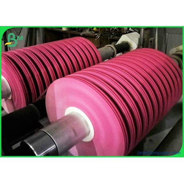 60gsm 120gsm Food Ink Printed Food Grade Straw Paper Roll with One Side Glazed Paper