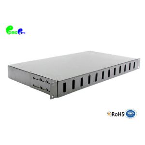Quad SM MM Rackmount Optical Fibre Frame Unloaded Patch Panel