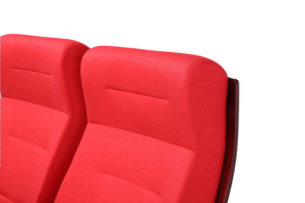 Die-Casting Aluminum Alloy Foot Theatre Seating With ABS Table