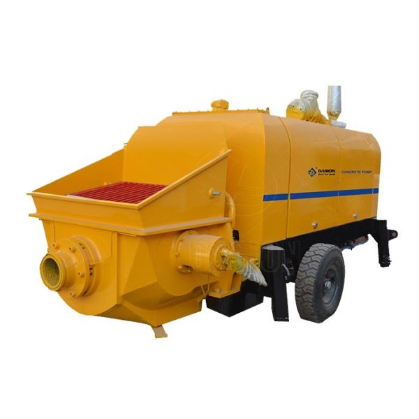 Buy Hydraulic Cement Pumping Equipment , Small Portable Concrete Pump Machine at wholesale prices
