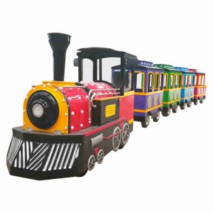 24 Riders Amusement Park Electric Trains Intelligent Controller