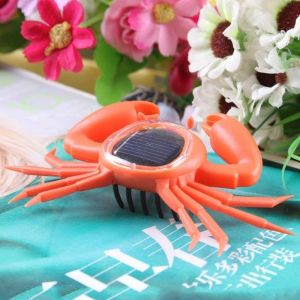 Plastic Solar Animal Toys Children Educational Small Solar Crab