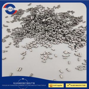 Cermet HRA92 HRA93 Circular Saw Tips Carbide Tips For Saw Blades