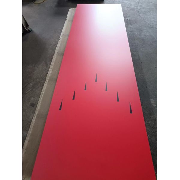 Durable Direct Synthetic Bowling Lane Multi Color 11-12.7Mm Thick OEM Acceptable