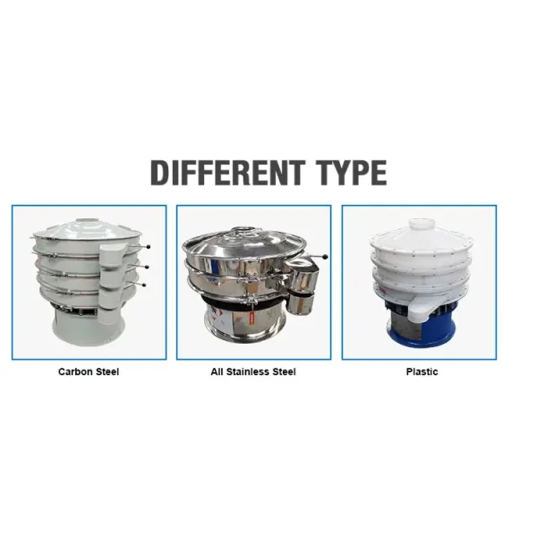 304 Stainless Steel Vibrating Screen Machine for Egg Powder