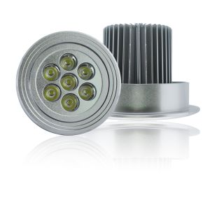Quality AC 85-264V 7W 420 - 560LM Aluminum LED Downlights with CE ROHS for sale