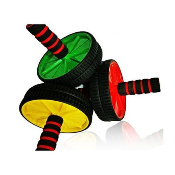 ZHIHUI Single Wheel Ab Roller Plastic Disc Ab Wheel Roller Set Bodybuilt For Home