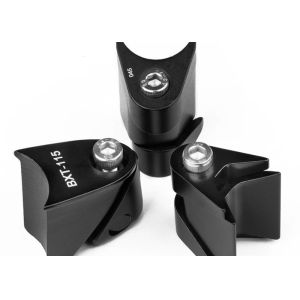 Bxt Road Bicycles Parts 7075 Hign Strength Aluminum Alloy Black Bike Seat Adjustment Clamp