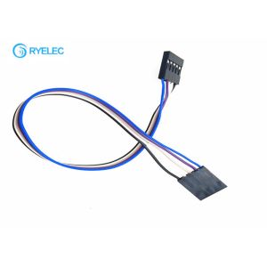 UL2651 28awg Custom Made Cables 5 Pin To 5pin Dupont 2.54mm Pitch Female Connector