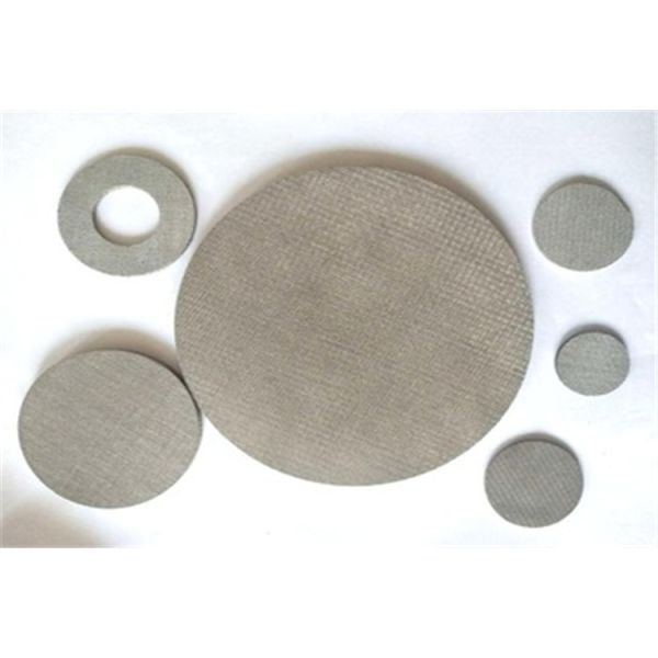 5 Lays Sintered Wire Mesh Filter Stainless Steel Corrosion Resistance