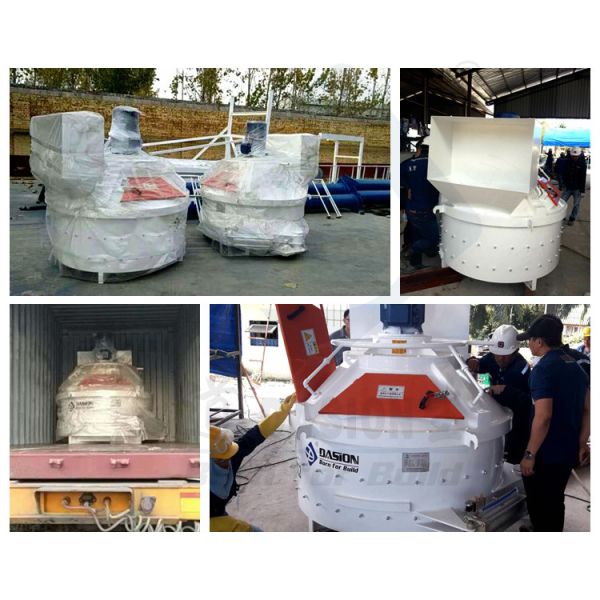 Short Mixing Time Vertical Shaft Planetary Concrete Mixer 330L Cement Mixer