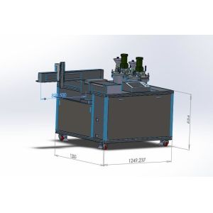 25L Tank Capacity PGB650B Robot Epoxy Resin Compound Hardner Glue Potting