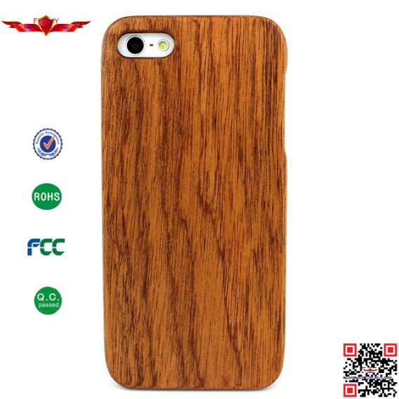 Buy 100% Authentic Import Natural Wood Cover Case For Iphone 5 5S High Quality With Gift Box at wholesale prices