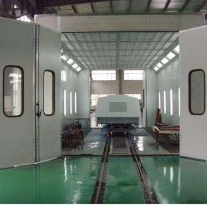 Controlled Air Distribution Big Size Spray Booth With Square Tube Welding