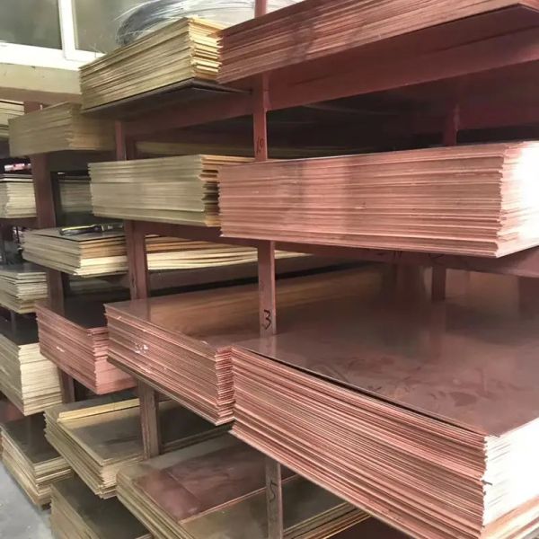 Buy T1 T2 99.90%  Pure Copper Sheet Plate 10mm 16 Gauge Copper Sheet 4x8 at wholesale prices