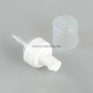 43MM 0.8CC Spring Outside Soap Dispenser Foam Pump Plastic Shampoo With Cap For