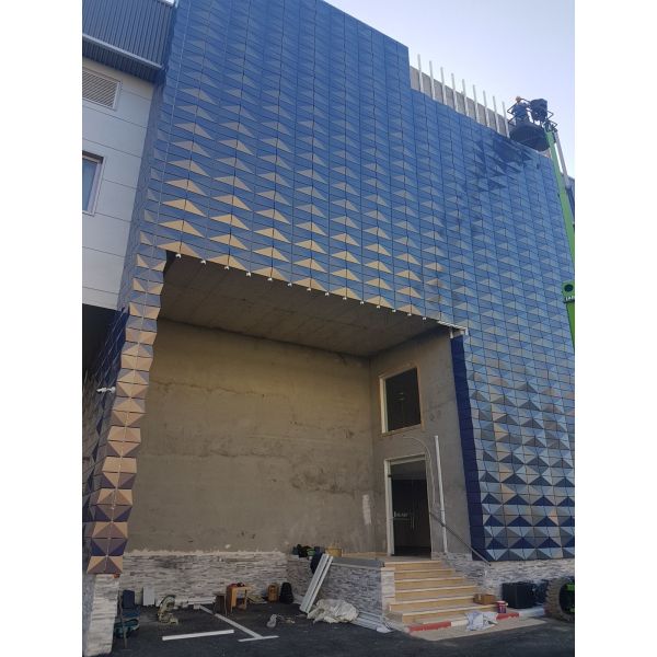 4mm PVDF Aluminium Frame Composite Panel With Spectra Color 3D ACP For