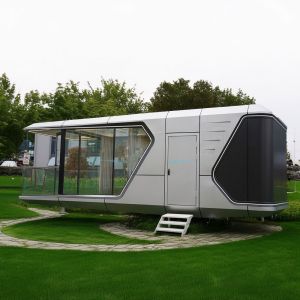 Luxury Prefabricated Capsule House a High-End Tiny Prefab House