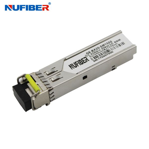 SFP-2.5G-LX80-SM1550 1550nm 2.5 G Sfp Transceiver 80km Dual Fiber Ftth Sfp