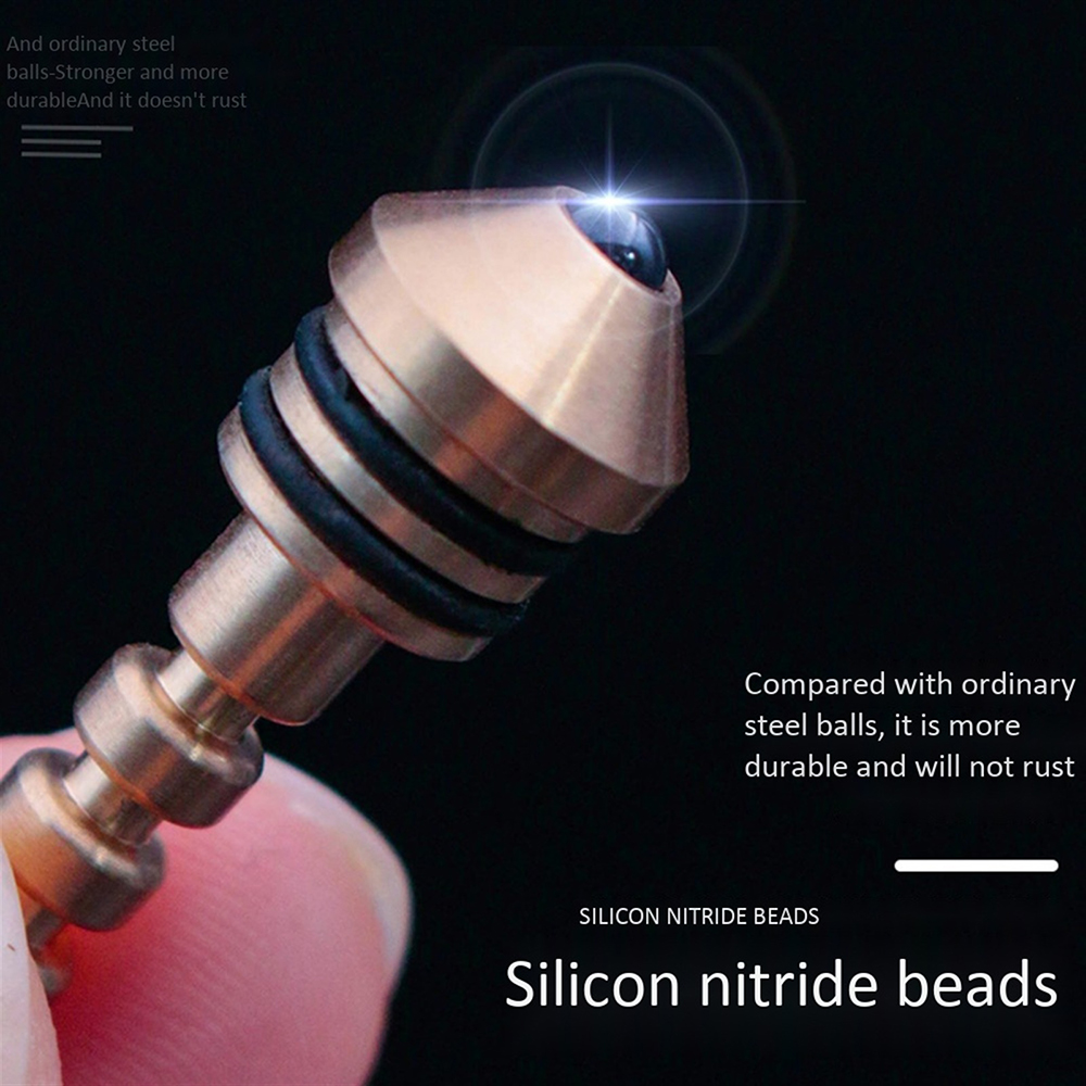 Durable Mechanics Fidget Spinner Metal Stainless Steel with Smooth Bearings Figit Toy