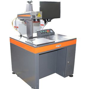 Desktop CO2 Laser Marking Engraving Machine With Small Format Protective Shell